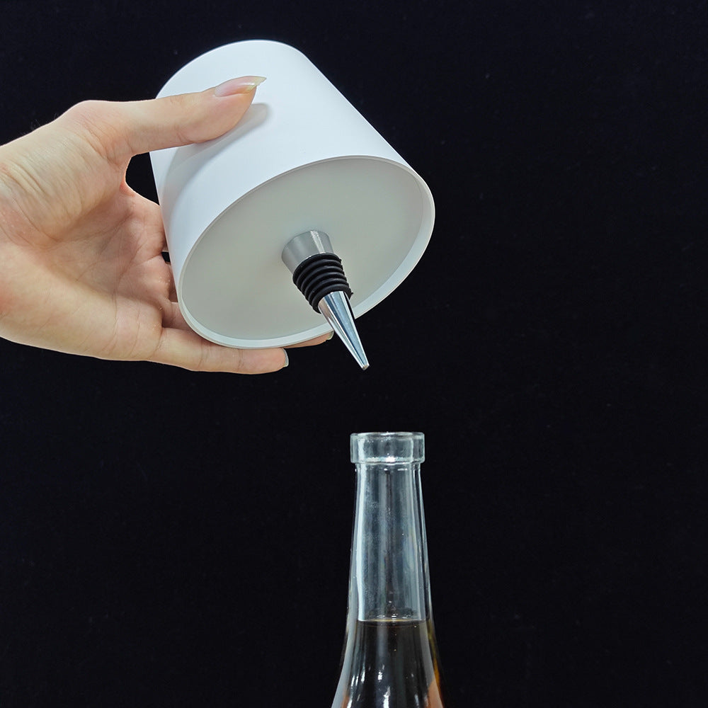 LuxGlow™ – Tappo LED Ricaricabile per Bottiglie