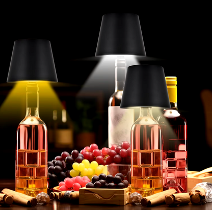 LuxGlow™ – Tappo LED Ricaricabile per Bottiglie