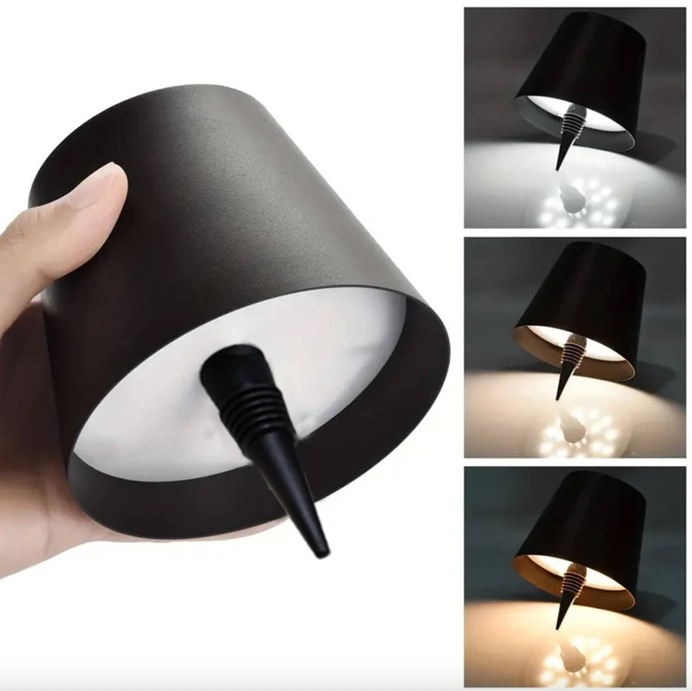 LuxGlow™ – Tappo LED Ricaricabile per Bottiglie